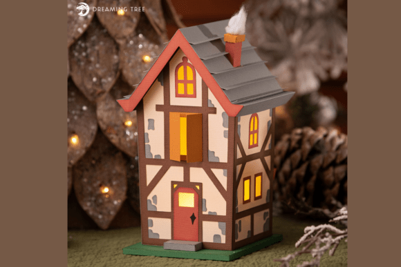 Bavarian Haus B SVG for 3D Houses and Web Design