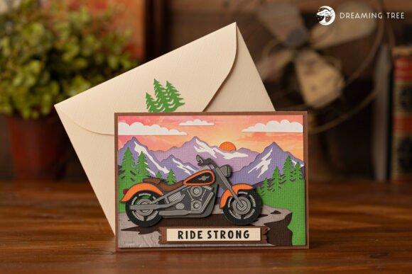 Born to Ride Card SVG: 3D SVG Pop-Up Cards Review