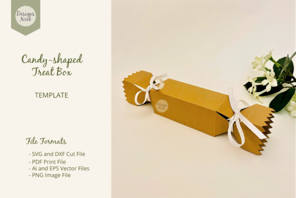Candy Shaped Treat Box Printable SVG Cut: A 3D SVG Shapes Review