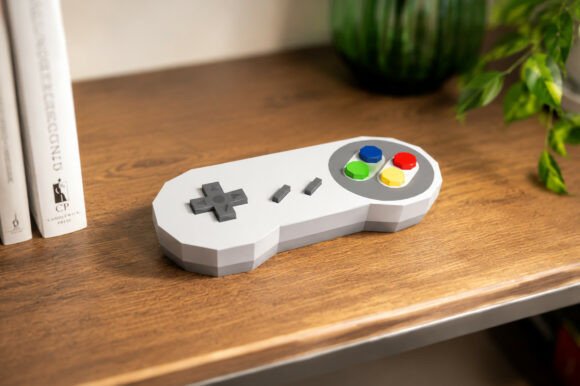 Game Controller Favor: A 3D SVG Objects Review